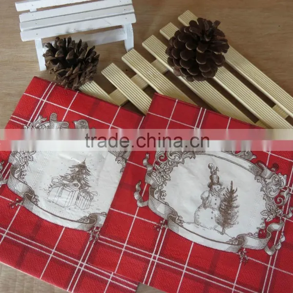 1 PLY 2 PLY 3 PLY Art Design Custom Printed Paper Napkin Table Napkin photo-3