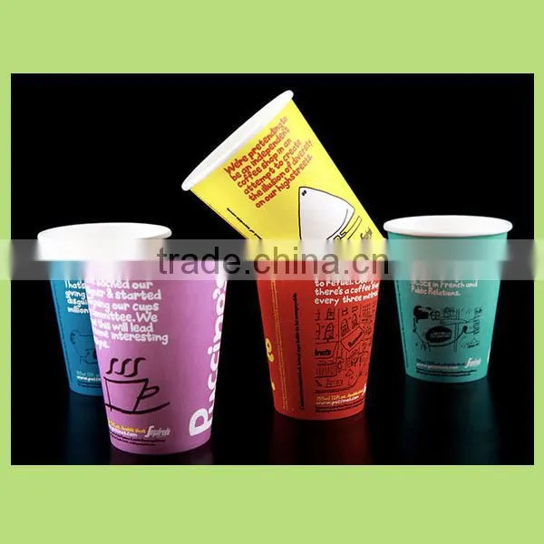 Disposable Cold Soft Drink Paper Cup With Lid photo-5