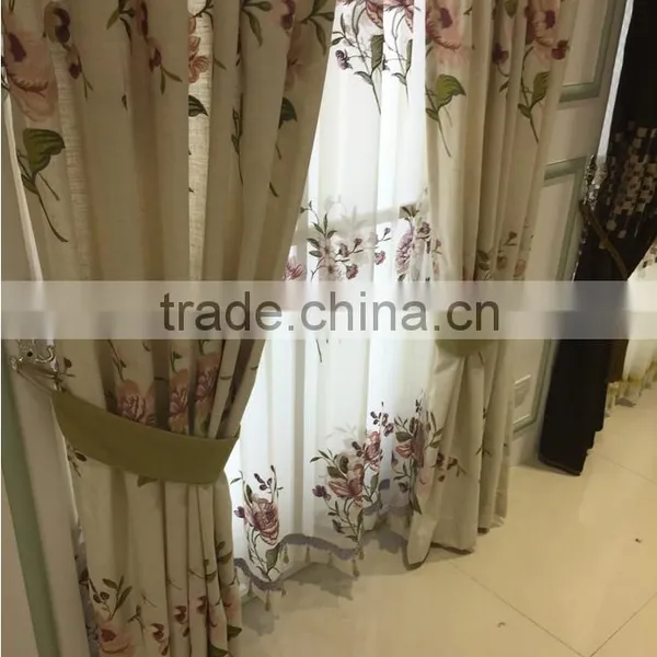 2015 New Design European High-grade Jacquard Polyester Curtain photo-2