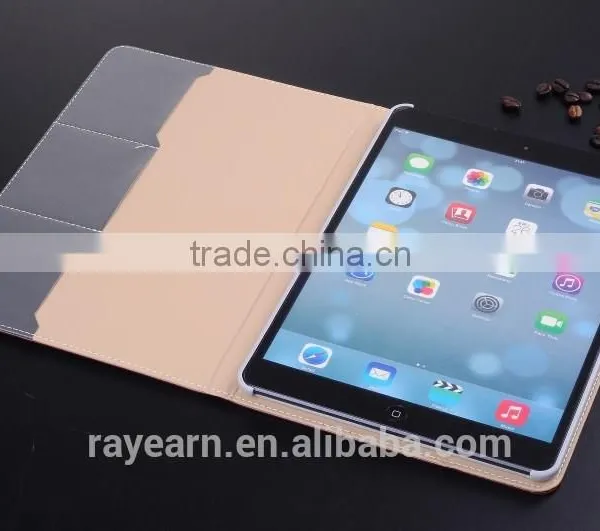 Ultra Slim / Light Weight Smart Stand Case Cover, Protective Premium PU Leather Cover Case for Apple IPad photo-2
