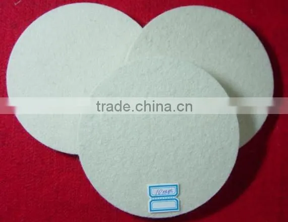 Self-stick Felt Pad , 100% Wool Felt Pad ,buffing Polishing Pad photo-2