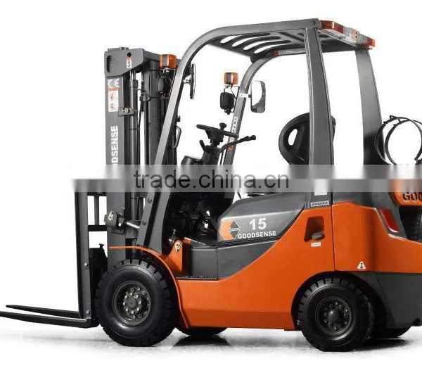 China Wholesale 1.5ton LP Gas Engine Forklift Trucks for Sale photo-2