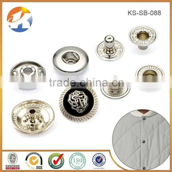 Wholesale Decorative Metal Snap Button Jewelry Covers For Clothing Quality Choice photo-5