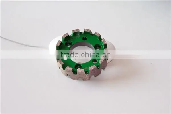 Integral Diamond Milling Wheel and Stubbing Wheel for Granite photo-2