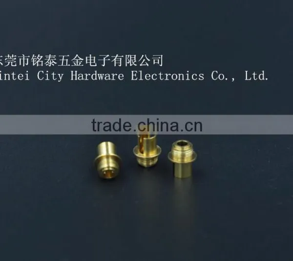 Brass Bushing Type Turned Precision Cnc Turning Parts photo-3