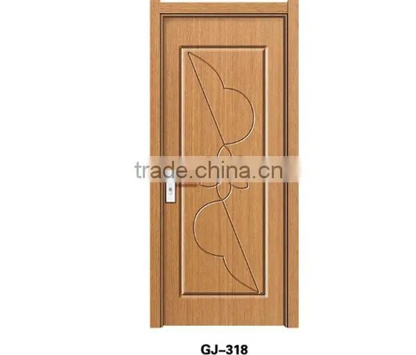2050*850*40mm Coating PVC Sheet Wooden Door photo-3