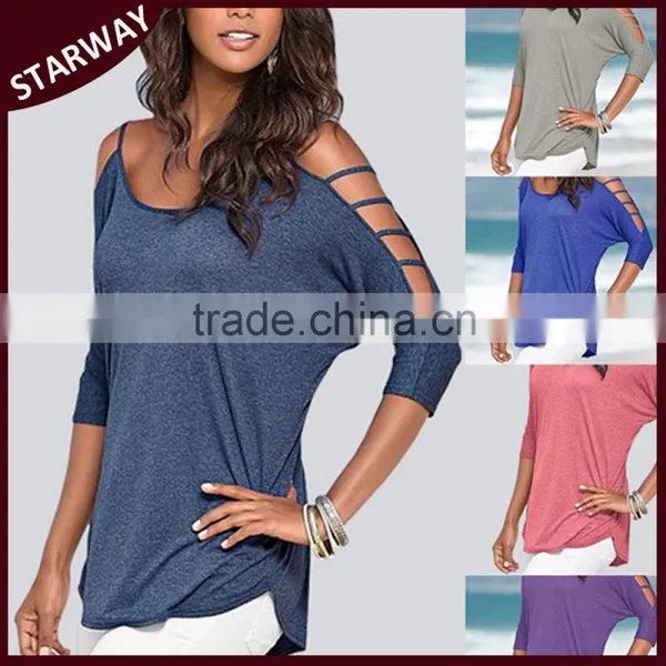 TOP Selling Strapless Casual Ladies Cotton Tops/