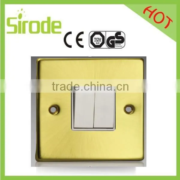 Mechanism Life Time 40000 Time Metal Panel13A British Wall Switch and Socket photo-4