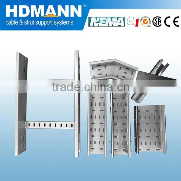 With NAMA Galvanized Perforated Cable Tray /China OEM Supplier photo-2