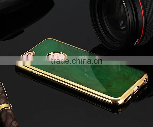 Slim Soft Granite Marble Grain TPU Silicon Back Case Cover For IPhone 6 6s Plus photo-3