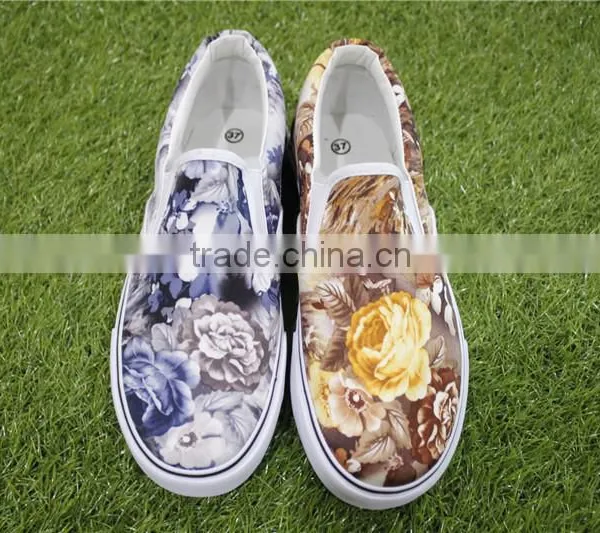 2016 China Low Price Canvas Culcanized Shoe