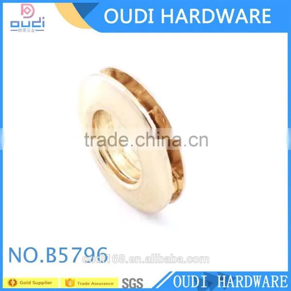 Round 28mm Metal Garment Eyelet With Screw Washer photo-2