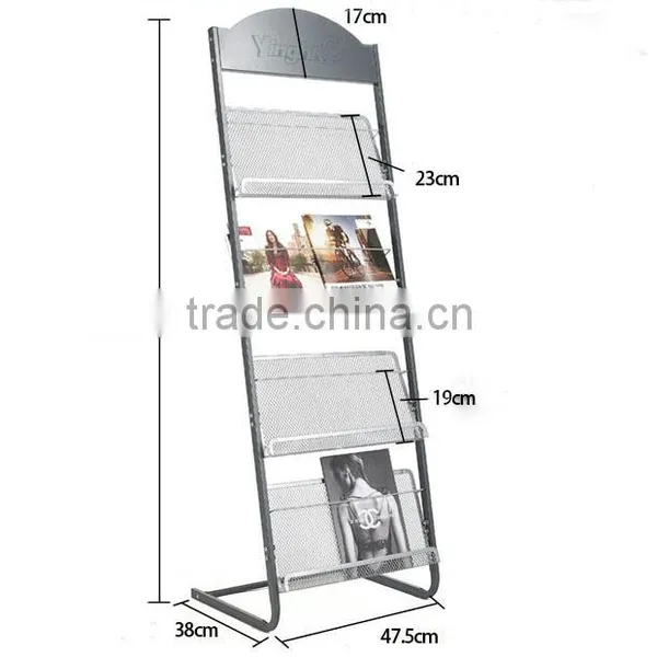 Library Metal Billboard Magazine Stand photo-2