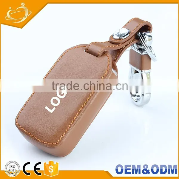 Classical Cheap Leather Luminous 3 Bottons Car Remote Key Cover For Honda photo-5