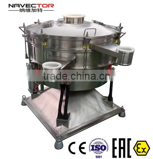 Glass Powder Stainless Steel Tumbler Vibrating Sieve