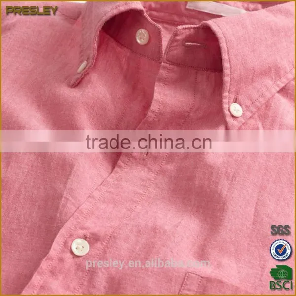 2016 Wholesale Latest Designs Pink Men New Models Mens Dress Shirts photo-3