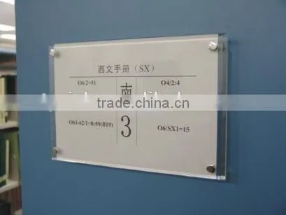 Acrylic Sign Holder