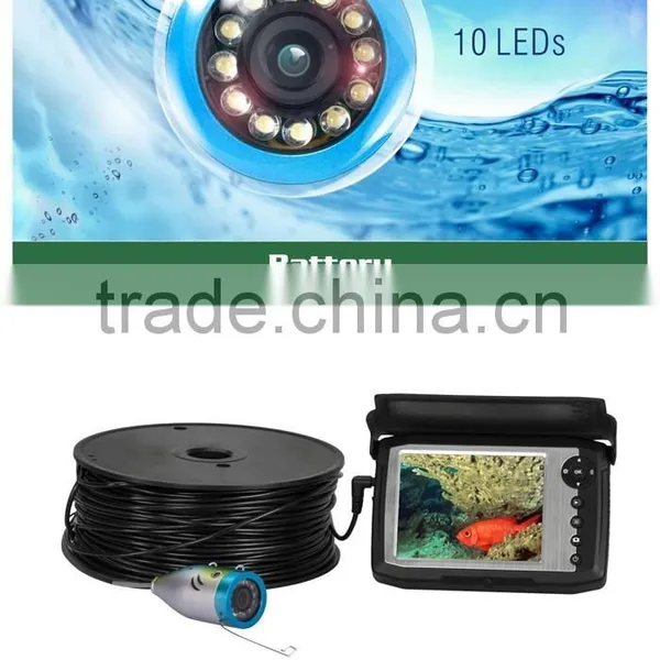 150m/100m/50m Underwater Fishing Finder Camera 5'' 1080P HD Video Fishing Finder Camera Work in Dark Field photo-5