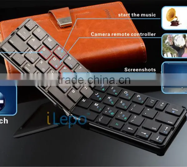 2015 New Hot Sale Wireless Mini Bluetooth Keyboard photo-3