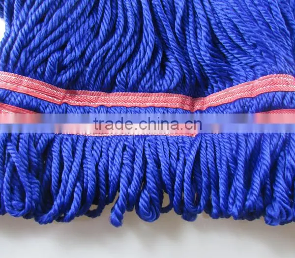 #D200D Magic Blue Microfiber Mop,Loop End Microfiber Mop Head. photo-4