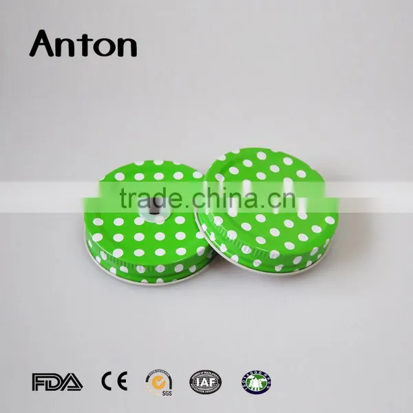 OEM ODM Green Screw Lid Metal Lid Jar Lid Mason Jar Lid photo-5