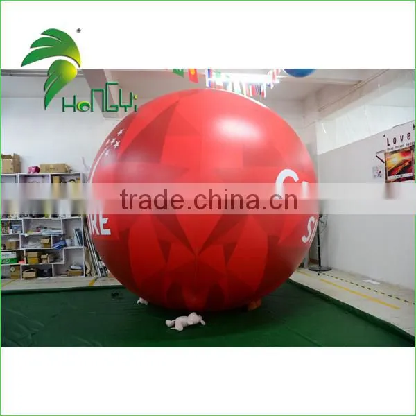 Beautiful Red Pretty Priting Event Decoration Wholesale PVC Inflatable LED Balloon photo-6