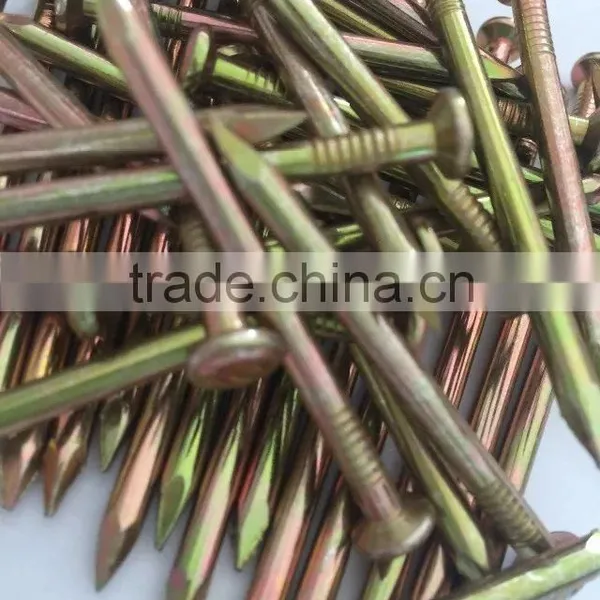 45# High Quality Groove/smooth Shank Concrete Nail, Cement Nail,masonry Nail Made in China Plant