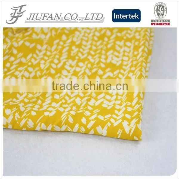 Jiufan Textile High Quality Printed Poly Woven Fabric 100% Polyester Georgette Fabric photo-2
