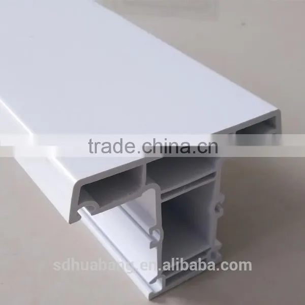 Upvc Profiles/decoration Pvc Profile 65 Sash/China Factory Fot Building Materials photo-3