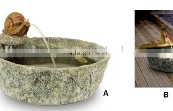 Ceramic Solar Fountain