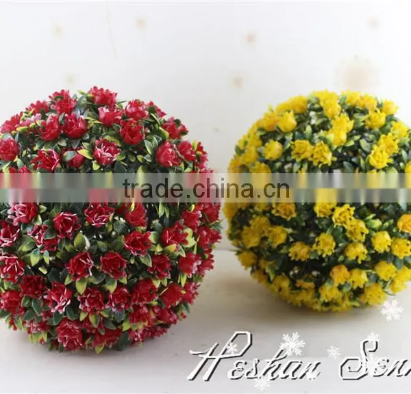 Manufacturer Export Garden Decor Artificial Boxwood Grass Ball Fake Topiary Ball photo-2