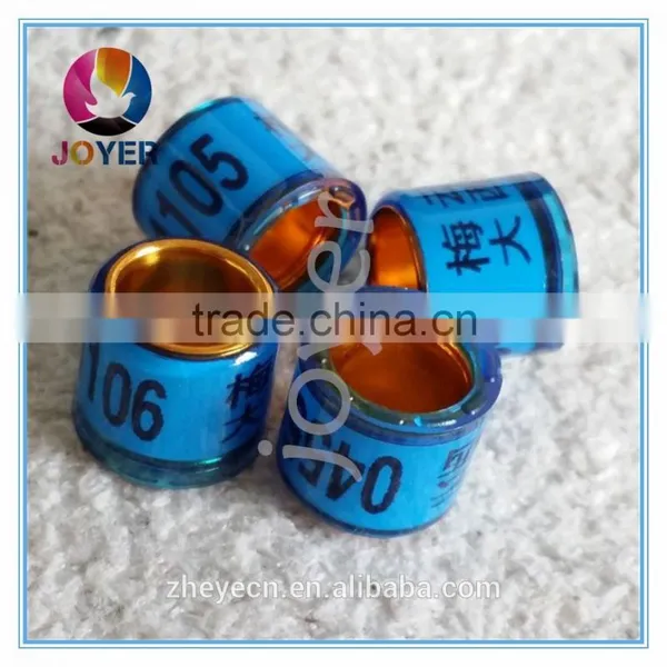 Racing Pigeon Ring With Crown Pigeon Band Ring Pigeon Leg Ring///