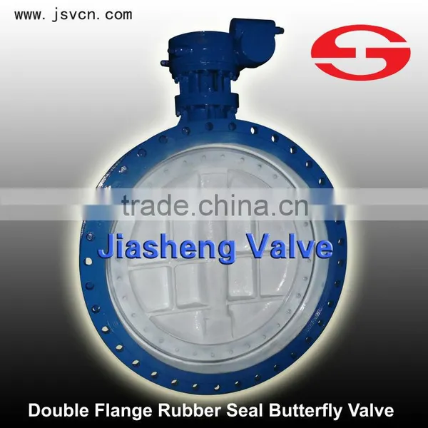 DN50-DN3000 Double Eccentric Flange Butterfly Valve