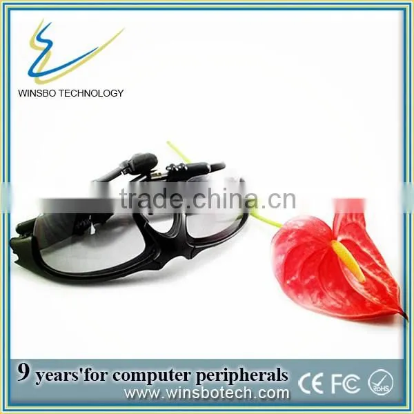 Flash Player Bluetooth-glasses , Bluetooth Earphone Mp3 Sunglasses photo-3