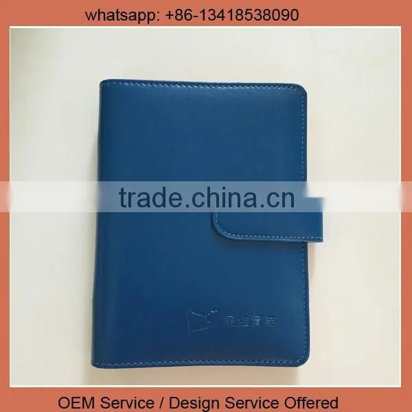 Custom imprinted logo A5 size office composition notebook