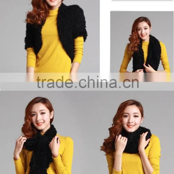 Fashion Winter Magic Warm Scarf Super Elasticity Wearing Method Super Quality photo-6