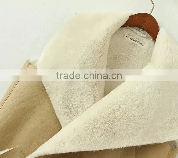 Cheap China Wholesale Clothing Collar Frizzled Feather Vest photo-3