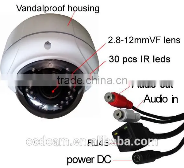 4MP H.265 IP Camera Outdoor Night Vision Infrared 1080P Full hd Camera photo-3
