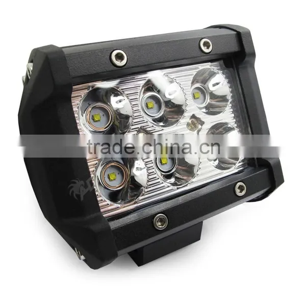 4" 18W 1260LM CR-EE Led Work Light Bar Off-road SUV Boat 4x4 Jeep Lamp 4WD photo-4