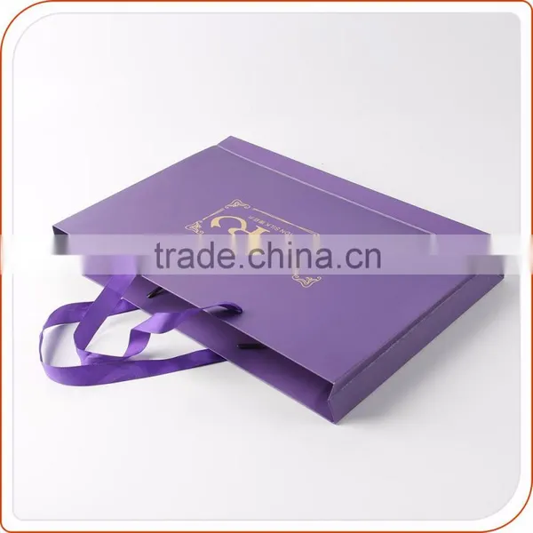 Feet Lock no Glue Flat Gift Box Clothes Packaging Plain Paper Box Supplier's Choice photo-4
