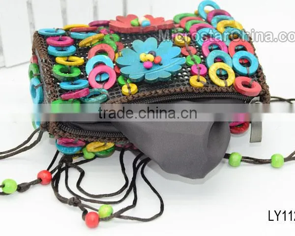 2016 New Designs in Stock Wholesale High Quality Coconut Shell Bag for Girls Wallet photo-2
