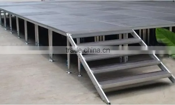 Coreat 18mm Non Slip Plywood Board Portable Outdoor Event Stage for Show and Performance