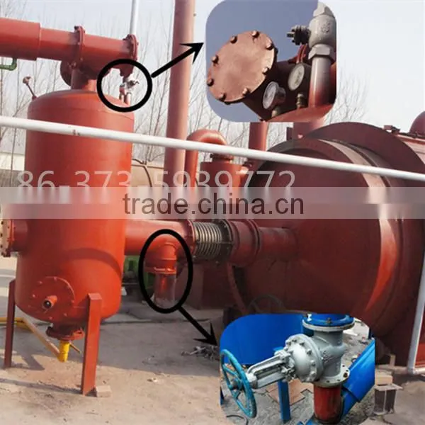 Environmental Friendly Continuous Waste Tyre Rubber Pyrolisis Plant photo-5