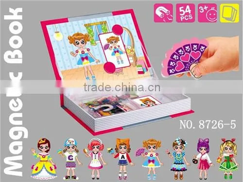 New Listed! Girl Fashion Dress up Series Education Puzzle