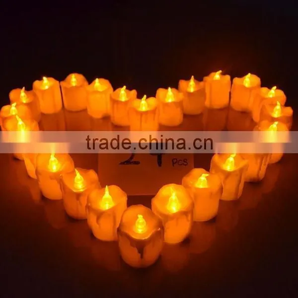 Hot sale LED electronic timing candle lamp/ candle light for Christmas /party/birthday/weddings