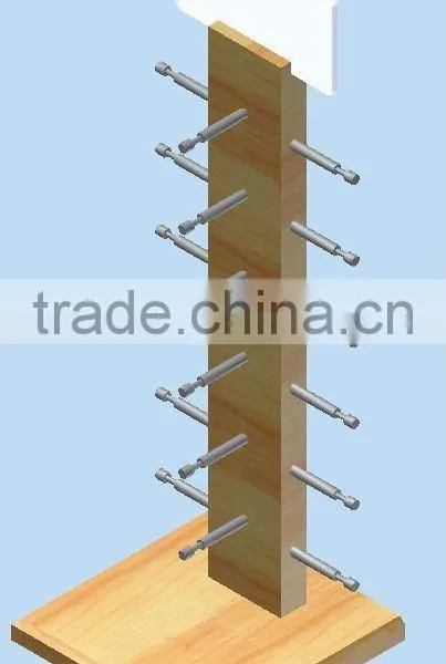 2013 Popular Cycled High Quality Wood Sunglasses Display