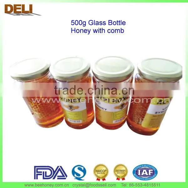 Hot Sale 453g Syrup Honey With Comb for Yemen photo-4