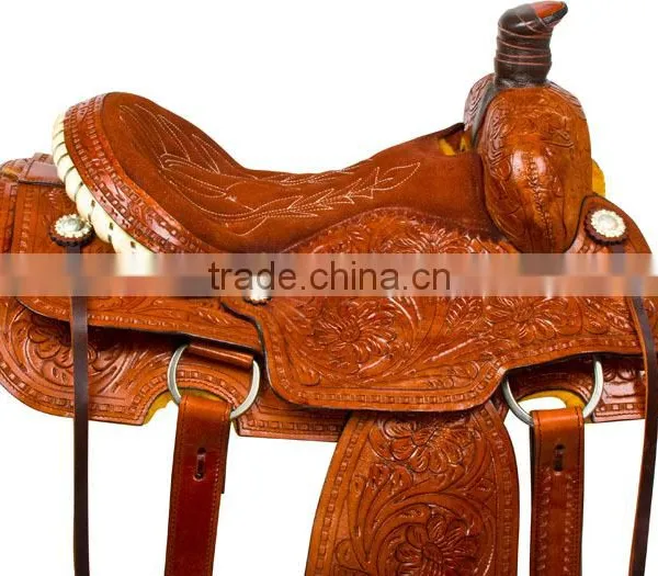 New Horse Western Pleasure Saddle Premium Quality WS159 photo-3