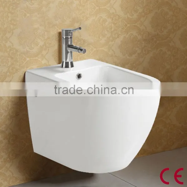 Floor Mounted Health White Glazed Ceramic Bidet photo-2