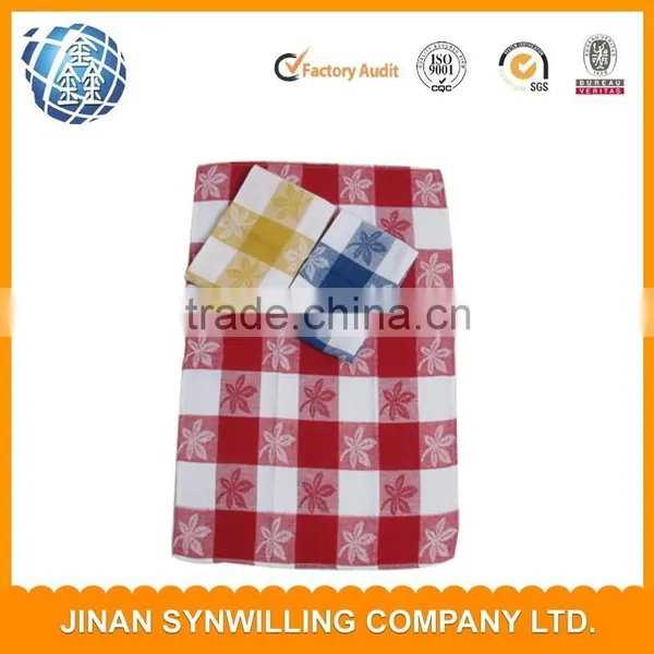 Towel in Stock Factory Price Wholesale Cotton Tea Towel Fabric photo-2
